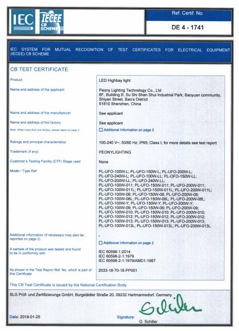 Led highbay light,IEEC CB.jpg